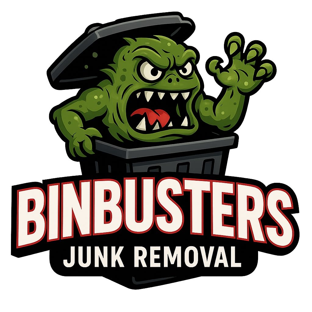 Bin Busters Junk Removal Logo